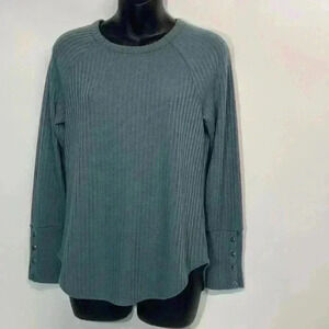 Chaser size small long sleeve waffle shirt